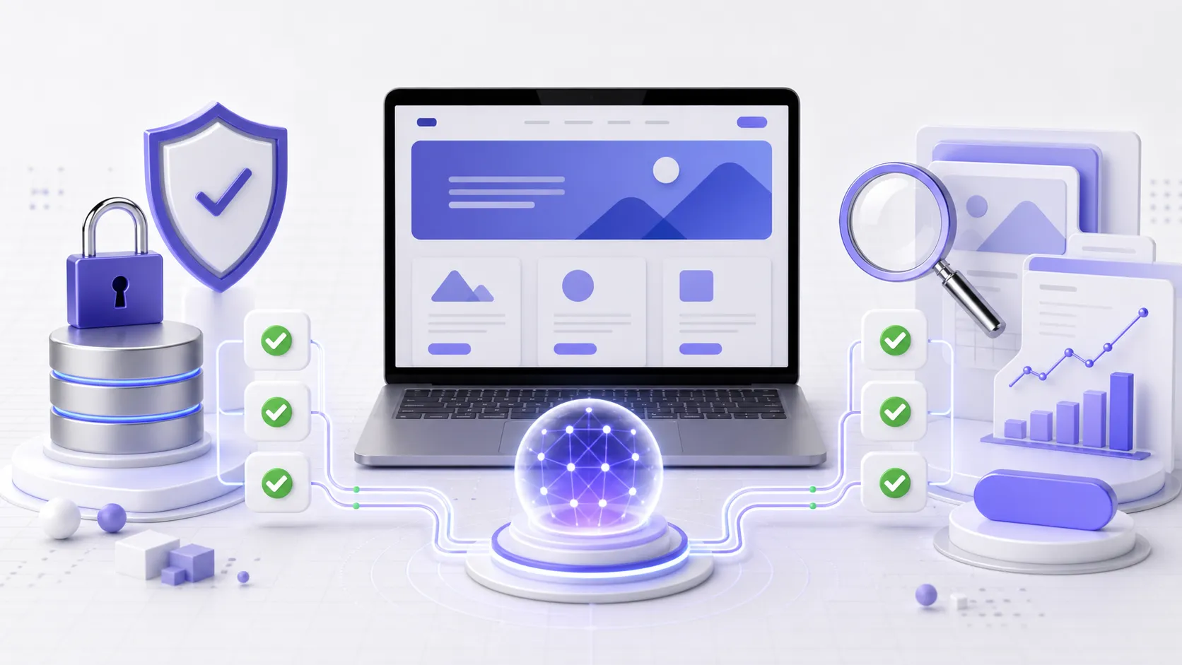 Agent IA contrôlant la sécurité et le référencement d’un site web à partir d’une checklist